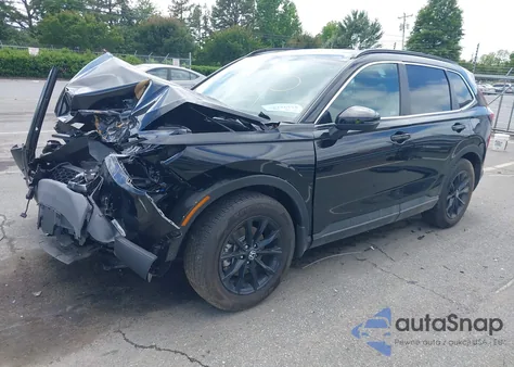 2024 Honda Cr-V Hybrid Sport-L z USA, uszkodzony, nr VIN 5J6RS5H82RL000984